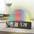 thumbnail image 4 of Viflosae Sunset Clock Alarm Clock Multifunctional Electronic Clock LED Bedside Wake-up Alarm Clock Electronics Gadgets, 4 of 7