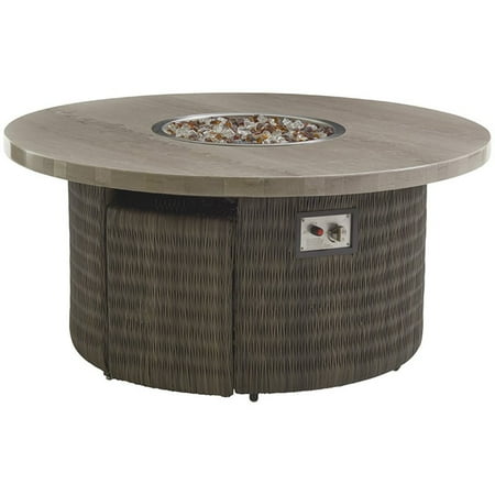 Tommy Bahama Cypress Point Ocean Terrace Round Propane Patio Fire