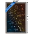 thumbnail image 3 of The Wizarding World: Harry Potter - Houses in the Stars Wall Poster, 14.725" x 22.375", Framed, 3 of 4