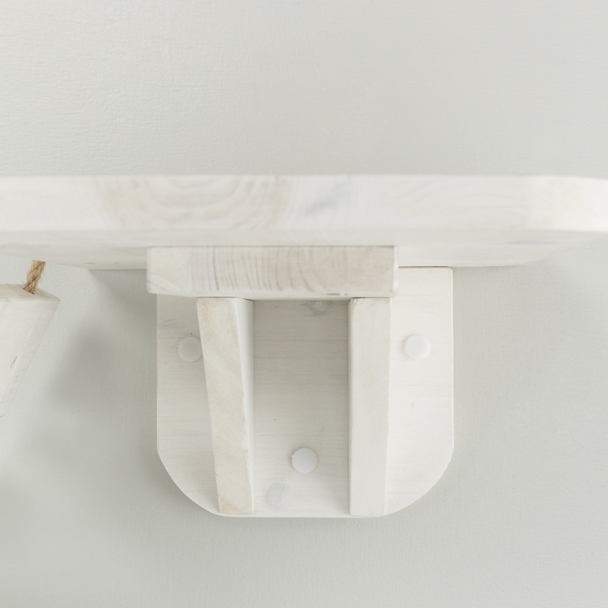 TRIXIE Multi-Level Wall Mounted Cat Perch with Bridge, White