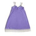thumbnail image 4 of Nightgowns for Women Sexy Sleep Shirt Sleeveless Bow Lace Night Gowns Nightshirt Soft Sleepwear Pajams Dress, 4 of 8