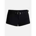 thumbnail image 5 of No Boundaries Belted Woven Shorts, 1.5" Inseam, Women’s XXS-XXL, 5 of 5