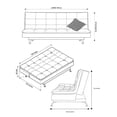 thumbnail image 5 of Sofá Cama Carmen M & E MUEBLES Matrimonial 3 Posiciones, 5 of 5