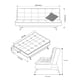thumbnail image 5 of Sofá Cama Carmen M & E MUEBLES Matrimonial 3 Posiciones, 5 of 5