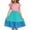 Mint Green, variant on 8-9 Years Girls' Short Sleeve Summer Dress, Midi Casual Classic Round Neck Loose Waist Pull On Dress