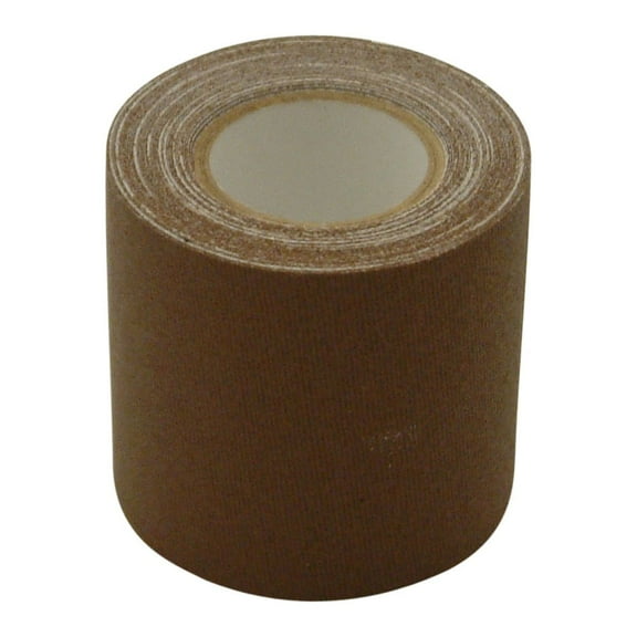 JVCC Patch & Repair Tape for Leather and Vinyl surfaces [Gaffers Tape] (REPAIR-1): 2 in. (48mm actual) x 15 ft. (Brown)