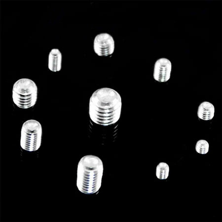 

SSKFHGI 220PCS Allen Head Socket Hex Grub Screws Assortment Cup Point NEW X1CD FAST