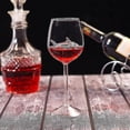 thumbnail image 3 of Copas de vino tinto con tiburón en el interior YONGSHENG cristal transparente 300ml, 3 of 5