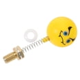thumbnail image 1 of BRIGHTFUFU Motorcycle Screw Spring Bobbing Decorations Motorcycle Model Decoration Yellow Cartoon Design 1Pcs, 1 of 8