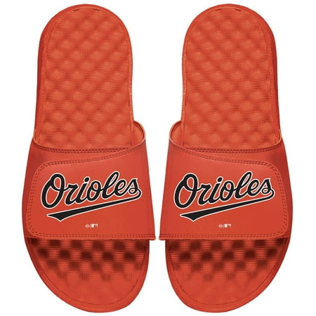 

Men s ISlide Orange Baltimore Orioles Wordmark Logo Slide Sandals