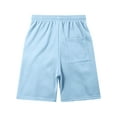 thumbnail image 4 of Hat and Beyond Men's Casual Lightweight Fleece Sweat Shorts, 4 of 5