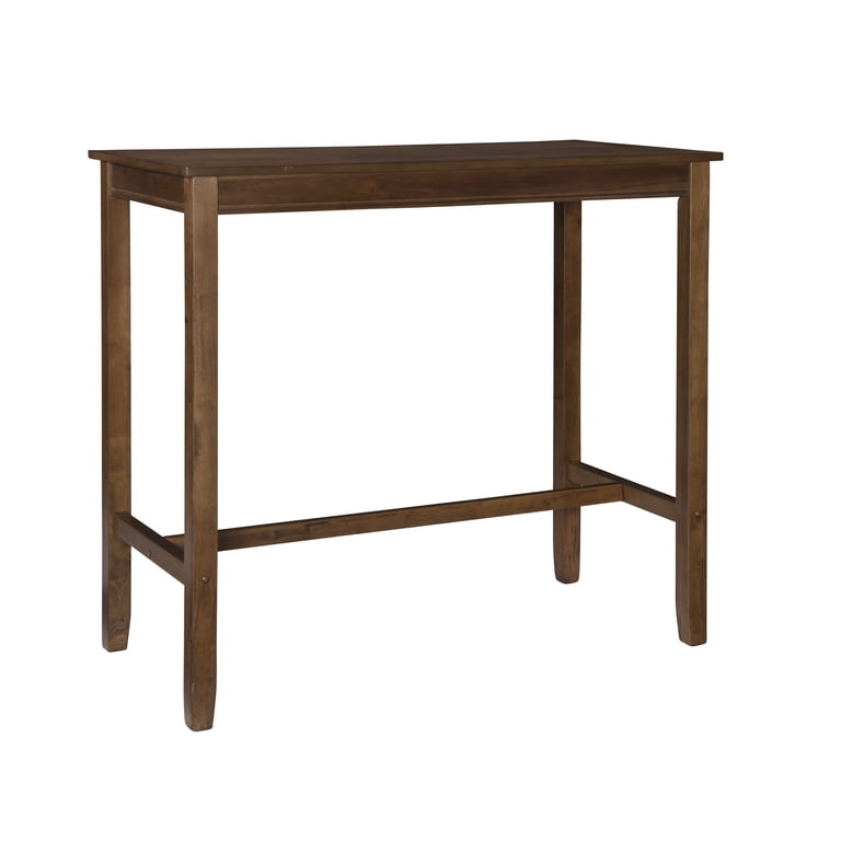 Linon Cessford Bar Height Pub Table, Rustic Brown photo 1