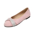 thumbnail image 2 of Women's Casual Rhinestone Strap Walking Shoes, Flat Single Sole Design with Breathable Lining and Cushion Comfort, Slip on Sneakers for Daily Leisure Wear, 2 of 6