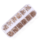 thumbnail image 1 of Nail Art Rhinestones Cristales de uñas, piedras preciosas de diamantes de uñas con parte posterior plana de múltiples formas, 1 of 5