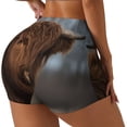 thumbnail image 2 of Naloa Yak Biker Shorts for Women Seamless Scrunch Short Women’s Yoga Shorts for Gym Running Sport Shorts - XX-Large, 2 of 9