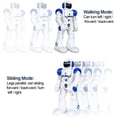 thumbnail image 4 of Smart Rc Robot Toy Christmas Birthday Gift Remote Control Gesture Control Robot Kit Programming, Singing And Dancing Rechargeable Robots For Kids (Blue), 4 of 7