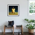 thumbnail image 3 of Art.com Yoga Chick Lotus Headstand Art Print by Lucia Heffernan, Black Frame Wall Art, 29" x 29", 3 of 5