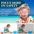 thumbnail image 5 of 2 Pack Kids Sunglasses Age 0-3 Years, UV Protection Polarized Baby Sunglasses with Adjustable Strap Flexible Sunglasses for Infant Toddler Baby Girls Boys Age 0-36 Months, 5 of 7