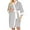 #1 Gray, variant on Lolmot Womens Maternity Robe Labor Delivery Nursing Gown Hospital Breastfeeding Dress Bathrobes V Neck Pregnancy Bathrobes 3/4 Sleeve Labor Delivery Nightgowns Sleepwear Loungewear