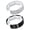 2Pcs, variant on Cooling Neck Ring, Reusable PCM Neck Cooler, Wearable Ice Neck Wrap for Hot Weather, Hands-Free Cooling Collar for Outdoor, Sports, Travel & Work (White)