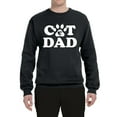 thumbnail image 2 of Wild Bobby, Best Cat Dad Daddy Gift, Pop Culture, Unisex Crewneck Graphic Sweatshirt, Black, Small, 2 of 3