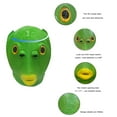 thumbnail image 3 of EFINNY Green Head Silicone Fish Head Funny Costume Mask, for Adult, 3 of 8