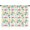 White Colorful Dinosaur-1, variant on Blackout Kids Curtains,White Colorful Dinosaurs Clovers Pattern Childrens Insulated Curtains Set Of 2,Bedroom Essentials,Toddler Room Decor 42"x54"
