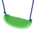 thumbnail image 4 of Outdoor Childrens Folding Swing Set with 2 Baby Swing & Seesaw, Best Birthday Gift, 4 of 5