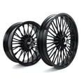 thumbnail image 3 of 21x3.5 18x5.5 Fat Spoke Wheels Rim for Harley Dyna Wide Glide FXDWG 2006-2017, 3 of 5