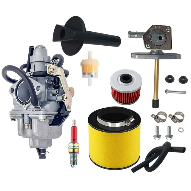 Carburador con tanque de combustible y válvula Petcock para Honda TRX 250