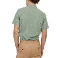 thumbnail image 3 of Ma Croix Men's Basic Urban Slim Fit Short Sleeve Dress Shirts, 3 of 5