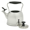 thumbnail image 4 of Martha Stewart Everyday Lily Pond 2.2-Quart Stainless Steel Tea Kettle w/ Lid, Silver, 4 of 6