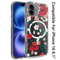 thumbnail image 2 of For iPhone 16 6.1 inch Thick Hybrid Design Cover Case - E, 2 of 3