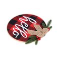 thumbnail image 5 of Plaid Hello Sign Door Hangerfor Front DoorHello Sign for Front Front Door Decoration Front Door Sign Quality You Can Trust, 5 of 5