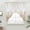 White Dark Yellow, variant on Spring Reddish Brown Eucalyptus Swag Valances for Windows, Kitchen Window Curtains Over Sink, Botanical Leaf Country Window Treatment Curtains for Living Room/Bedroom Curtains 2 Panel Sets 36"x45"