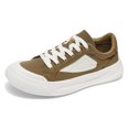 thumbnail image 6 of Men's Black & White Chunky Platform Sneakers with Geometric Accent, Casual Streetwear Shoes, 6 of 10