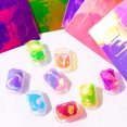 thumbnail image 4 of 8 unids / set pegatinas de uñas deslumbrantes Aurora papel de transferencia colorido Color cara MABOTO Etiqueta engomada del clavo, 4 of 7