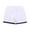 White, variant on Maean Men Big and Tall Shorts Summer Beach 5 Inch Lounge Shorts Lightweight Elastic Waist Shorts M-4XL