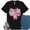 Black, variant on Senior Mama Graduation Graphic Premium T-Shirt – Cute Colorful Lettering Tee for Women, Aqua, S
