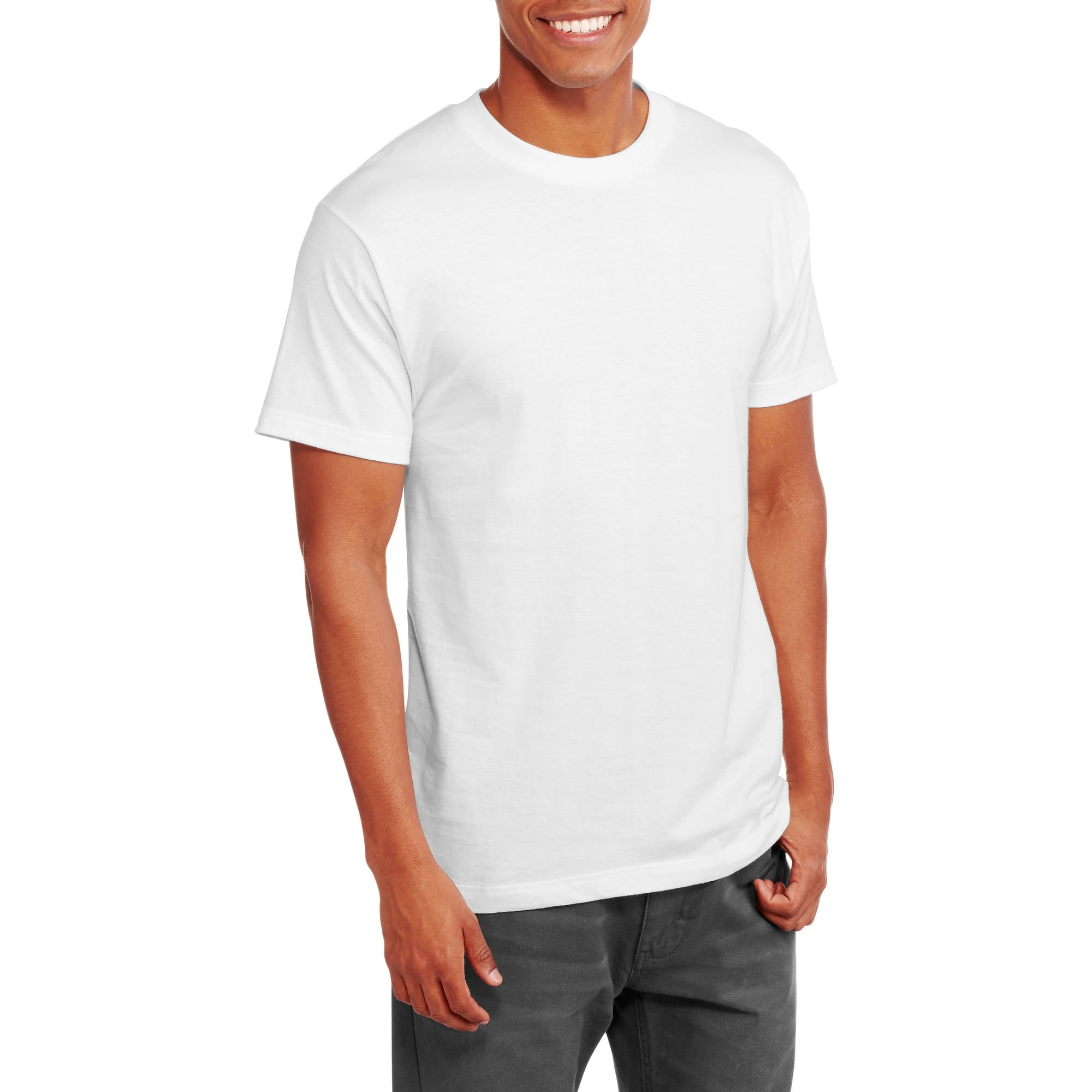 t shirt men white