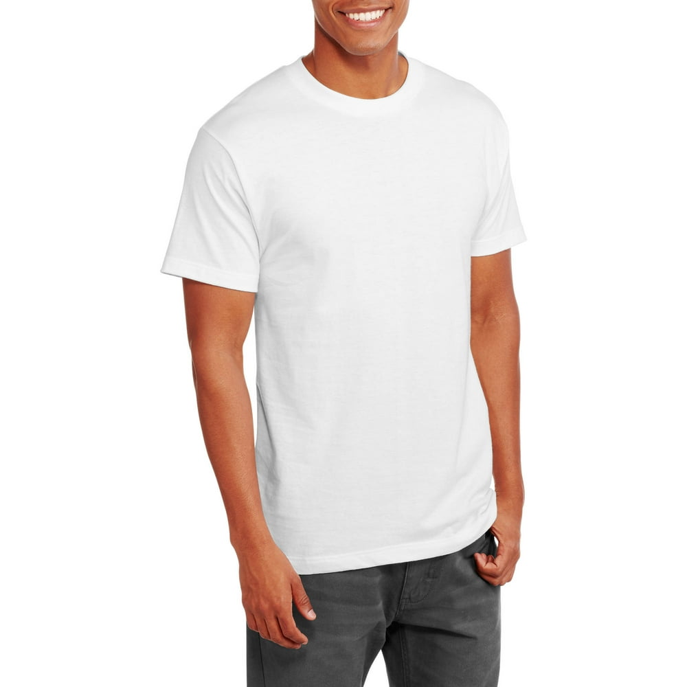 Life by Jockey - Men's White Cotton T-Shirt, 3-Pack - Walmart.com ...