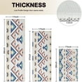 thumbnail image 4 of Colorful Geometric Triangle Diamond Pattern Kitchen Rugs Sets Of 3,Kitchen Runner Rugs Non Skid Washable,Decorative Kitchen Floor Mats for Kitchen,Sink,Laundry,17"x30"+ 17"x47" + 17"x59", 4 of 6
