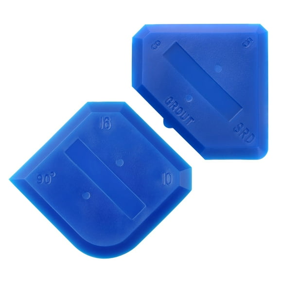 2 Pieces Silicone Caulking Tool Set Bathroom Floor Sealant Seal Finishing Tool,