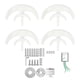 thumbnail image 2 of Conjunto de generador de energía eólica, kit de turbina eólica de 4 W, tipo linterna de turbina eólica, turbina eólica diseñada con precisión, 2 of 9