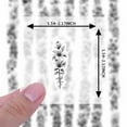 thumbnail image 6 of 35pcs Elegant Stickers Floral Stickers Black and White DIY Stickers for Notebooks Laptops Suitcases, 6 of 9