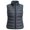 Dark Gray, variant on Women’s Sleeveless Puffer Vest, Pockets Zip Up Quilted Jacket, Women's Size S-2XL