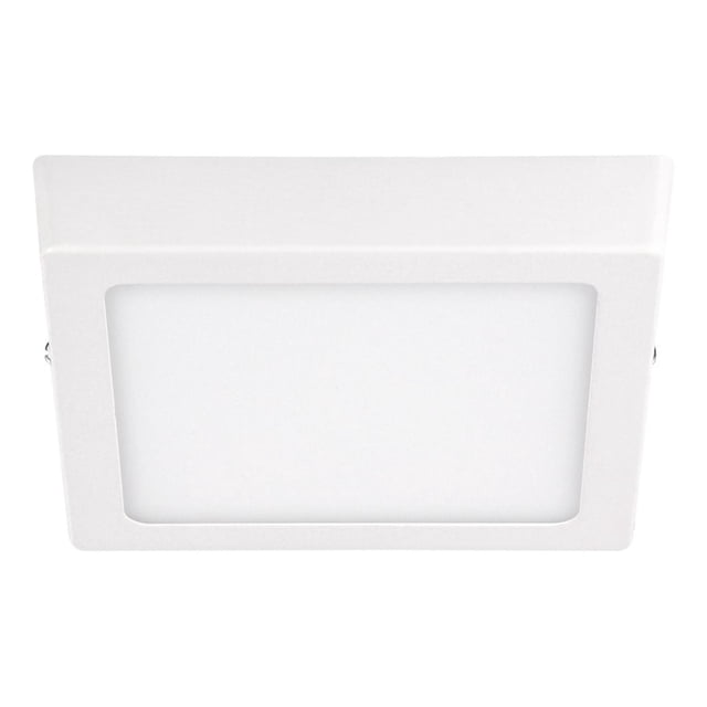 Luminario Led De Sobreponer Poliestireno Cuadrado 12W SURTEK LLS12C