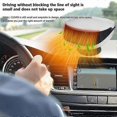 thumbnail image 2 of Car Heater Defroster 12V/24V Fast Heating Electric Defroster Portable Windshield Defrosting Fan Space Heater For Cars SUVs, 2 of 5