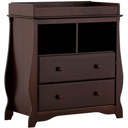Storkcraft - Carrara 2-Drawer Changing Table, Choose Your Finish