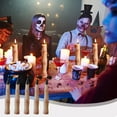 thumbnail image 5 of sruoe Halloween Taper Candles, Candles Unscented, Taper Candle Holders, Aromatherapy Candle Ornaments, Candles for Holiday Christmas Halloween Wedding Dinner Decoration Candle Sticks, Multicolor, 5 of 6